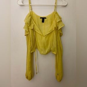 Forever 21 festival crop top